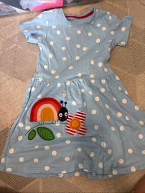 Girls ladybug dress
